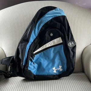 Under Armor sling backpack; padded back